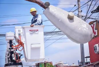 Servicio de electricidad regresa a la normalidad en todo Mazatlán