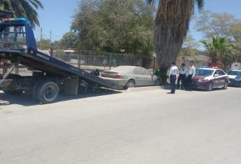 Suman 876 vehículos retirados por Tránsito tras ser abandonados en calles de Los Mochis