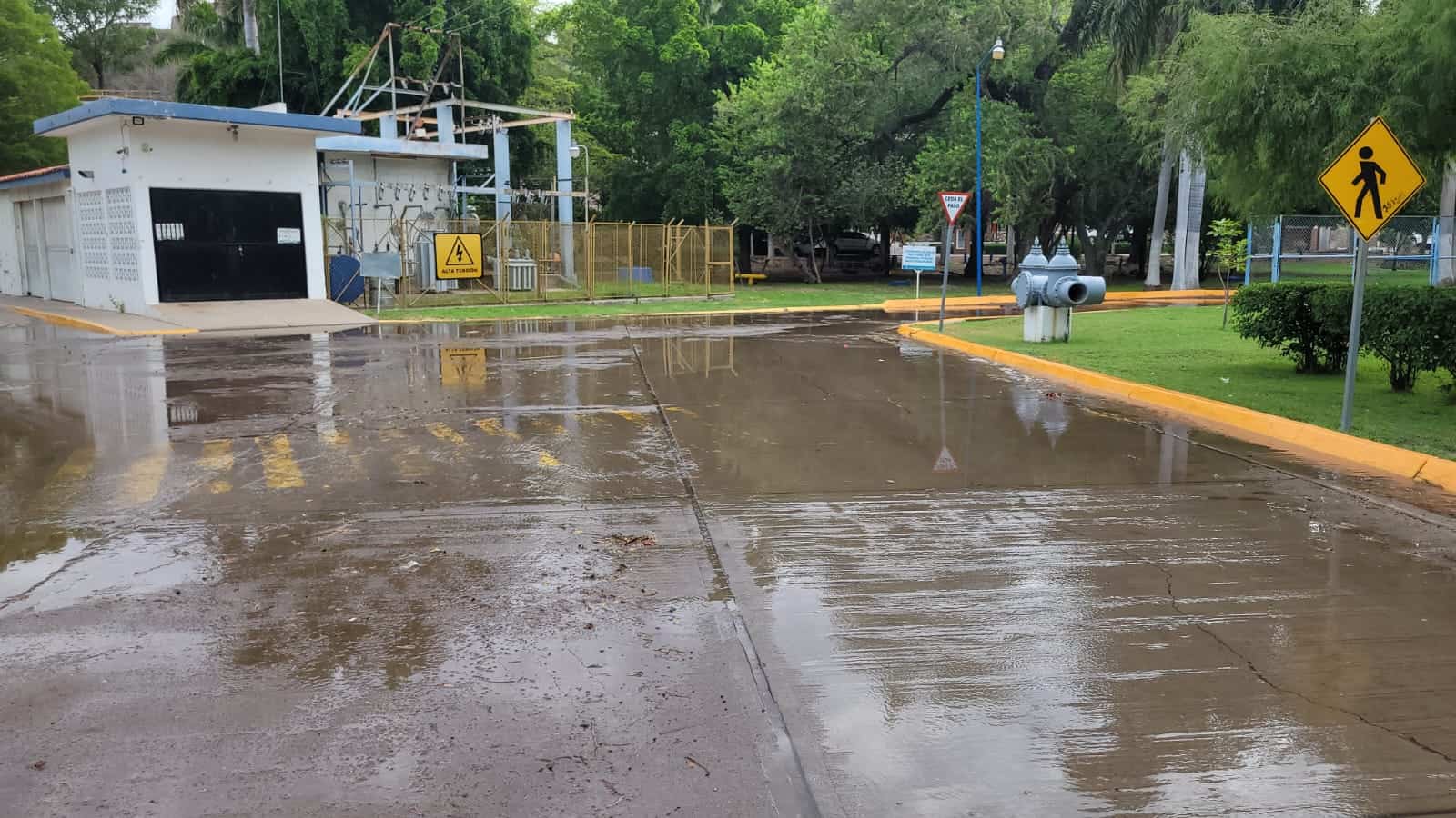 La fuga que se registró la mañana de este martes.