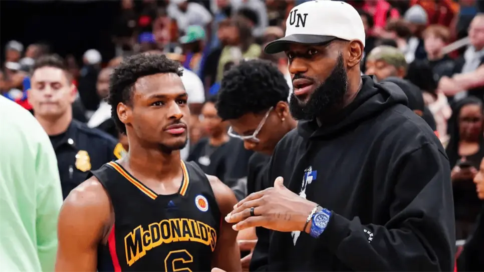 El hijo de LeBron James es considerado una promesa del basquetbol. FOTO: Internet