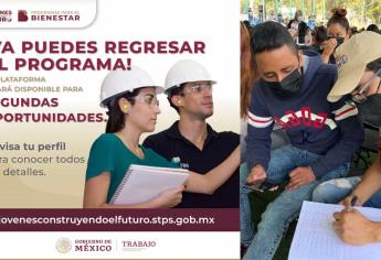 Hoy inicia la segunda oportunidad de «Jóvenes Construyendo el Futuro»