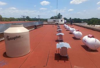 Gobierno de El Fuerte concluye reparación del techo en el Mercado Municipal.