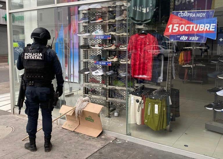 De momento no se sabe si el sujeto se robó algo. FOTO: Luz Noticias