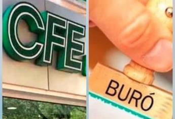 CFE: ¿puedes ir a buró de crédito si no pagas el recibo de luz?