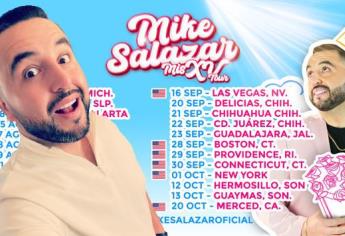 El comediante Mike Salazar presentará nuevo show en 2 ciudades de Sinaloa; conoce cuáles son