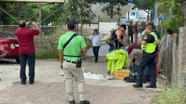 El personal de la planta potabilizadora del ejido Olas Altas fue evacuado. FOTO: Luz Noticias