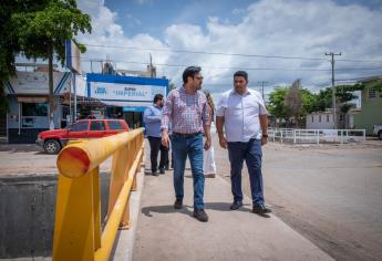 Alcalde de Culiacán instruye construcción de barandal en el canal del fraccionamiento Chulavista