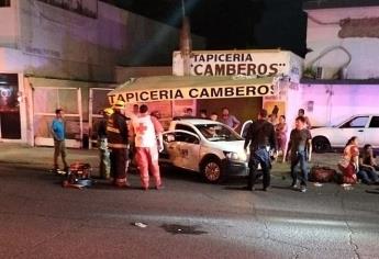 Una colisión entre dos vehículos deja una mujer herida en Culiacán 