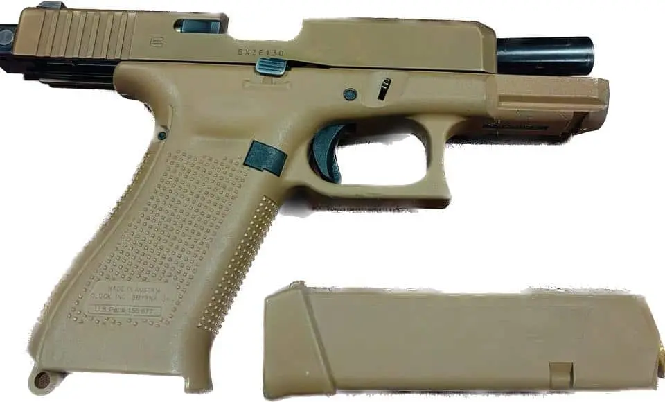 El arma incautada por las autoridades. FOTO: Cortesía.