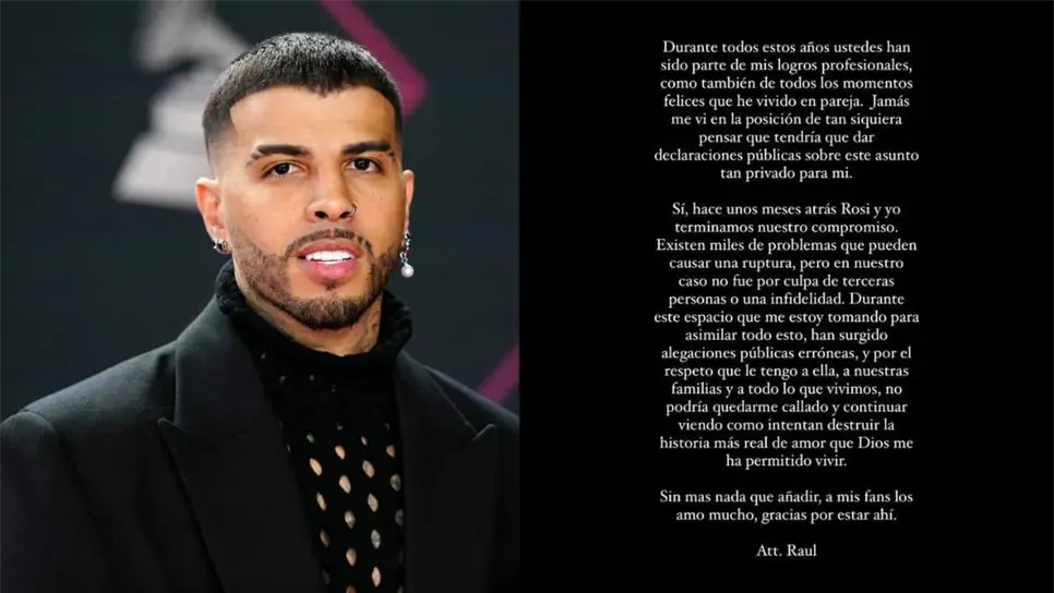 Los cantantes confirmaron su relación en 2021. FOTO: Luz Noticias