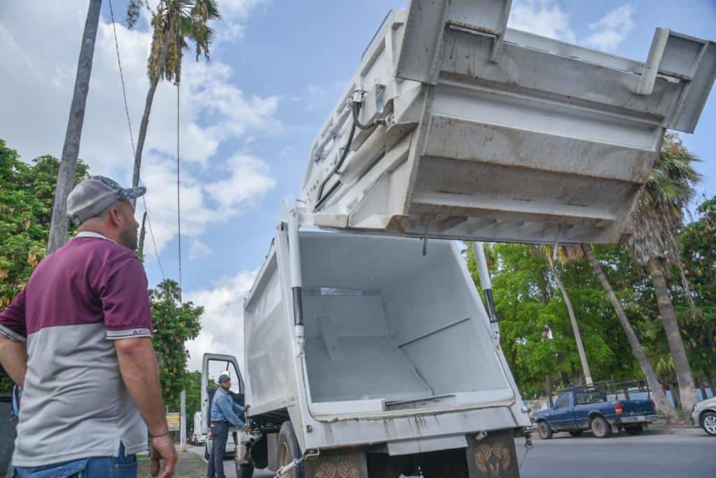 Nuevos camiones recolectores de basura reforzarán rutas el fin de semana en Ahome