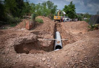 Obra de drenaje pluvial en Los Mezcales evitará inundaciones: alcalde de Culiacán