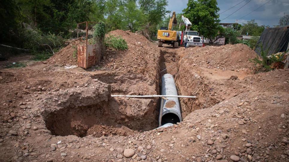 Obra de drenaje pluvial en Los Mezcales evitará inundaciones: alcalde de Culiacán