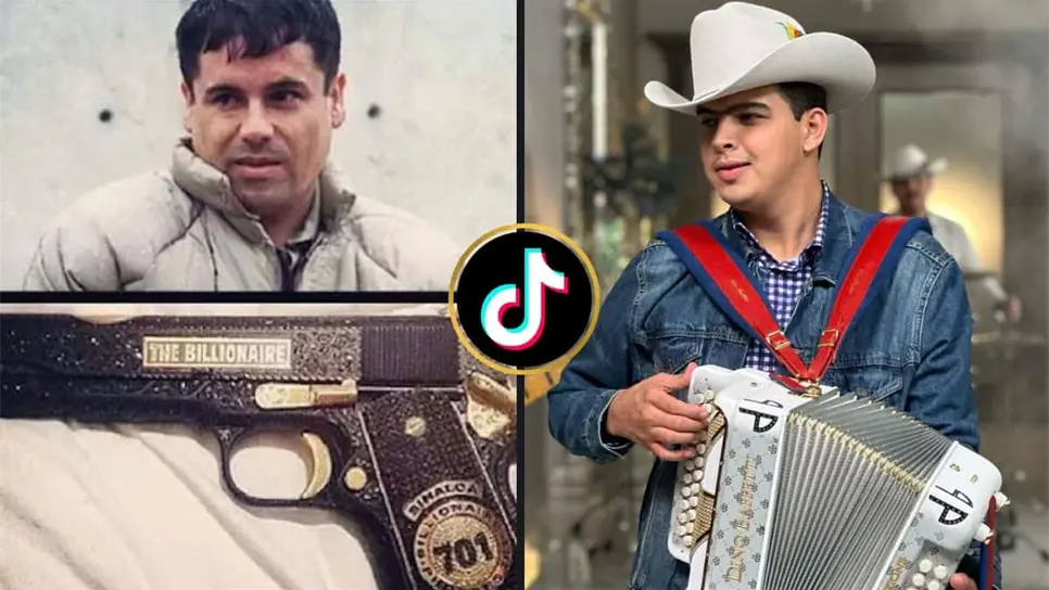 Todo un éxito el clip de la canción sobre una pistola de El Chapo.
