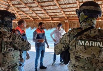 Coepriss retira peces muertos de Playa El Maviri