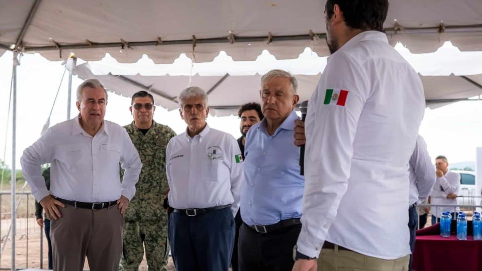 AMLO se va contento de Sinaloa porque las presas estarán listas en diciembre: Gobernador 