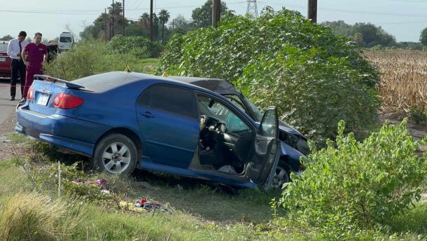 Cobra su segunda vida el fatal accidente entre dos automóviles sobre la Mochis - Ahome 