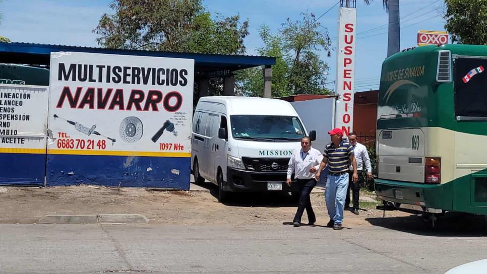 Fallece hombre en taller mecánico de Los Mochis por posible golpe de calor