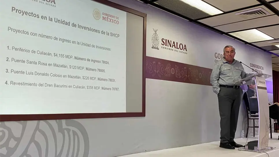 Rocha Moya anuncia obras para Guasave con respaldo de AMLO