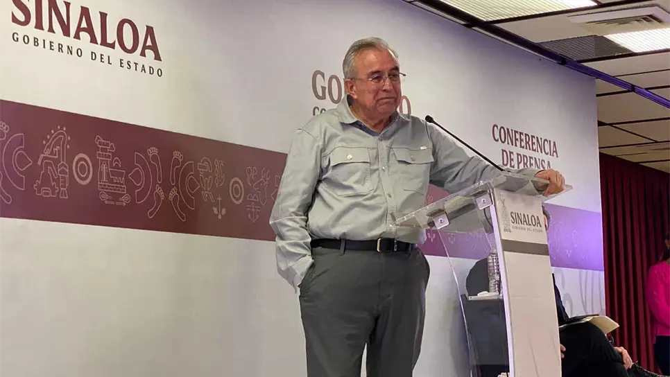 Rocha Moya le ofreció ayuda a quienes la necesiten. FOTO: Cortesía