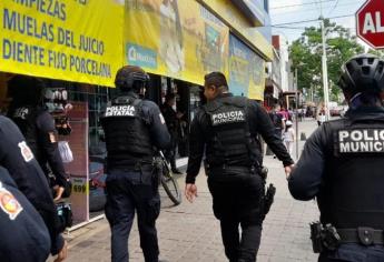 Por despojar un reloj detienen a un hombre en el centro de Culiacán