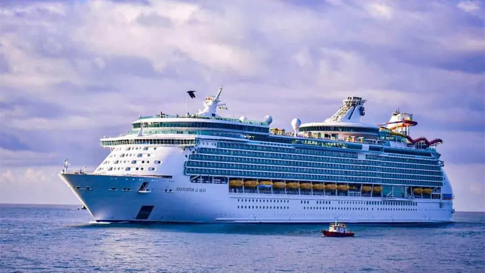 Más de 5 mil turistas arribaron a Mazatlán en el crucero. FOTO: Cortesía