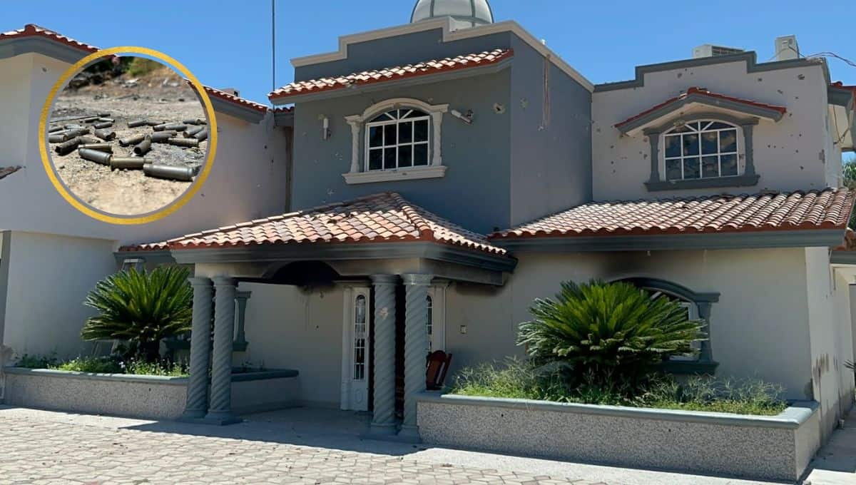 En la vivienda quedaron los impactos de las ráfagas de los sicarios. FOTOS: Ernesto Torres.