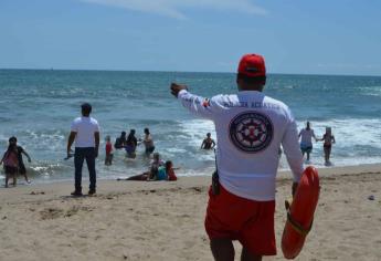 Van 18 detenidos por meterse en estado de ebriedad al mar en Mazatlán 