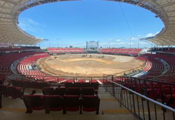 Estadio de Venados de Mazatlán dice adiós al pasto natural