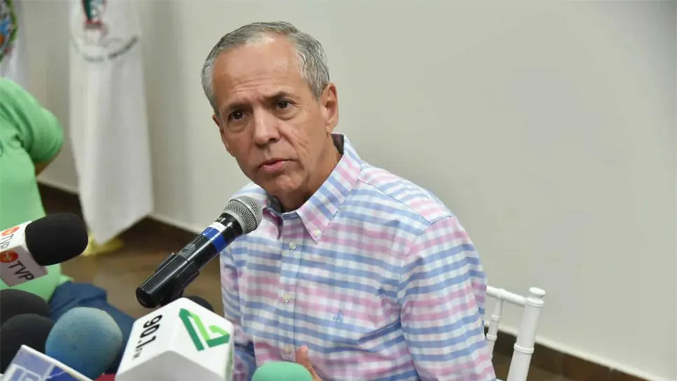 El alcalde le recomendó a la ciudadanía tener cuidado. FOTO: Luz Noticias