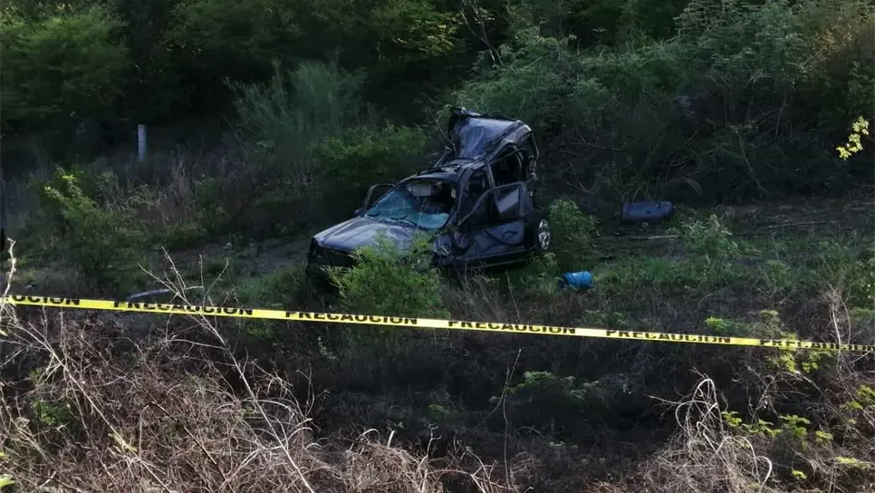 El accidente fue la mañana de este lunes. FOTO: Luz Noticias