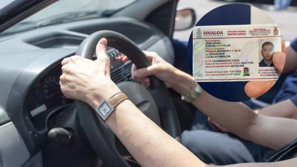 ¿Cuánto cuesta la licencia de conducir en Sinaloa 2023?