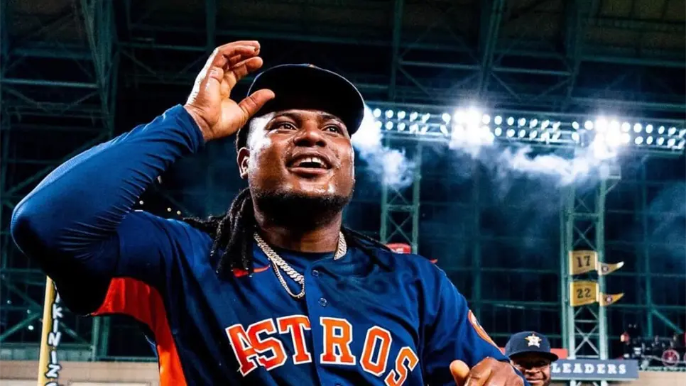 Framber Valdez se instala en la historia de los Astros al lanzar sin hit. FOTO: Cortesía.
