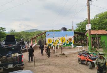 Autoridades de los tres órdenes de gobierno mantienen trabajos de seguridad en Sinaloa municipio