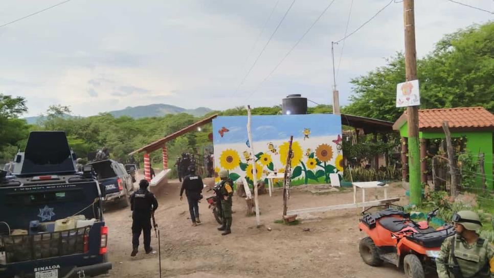 Autoridades de los tres órdenes de gobierno mantienen trabajos de seguridad en Sinaloa municipio