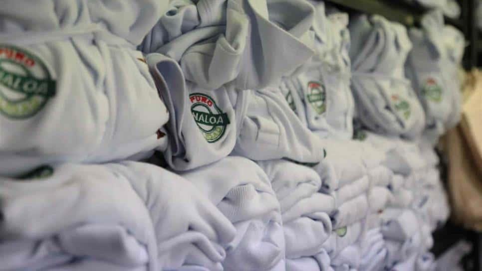 El próximo lunes comienza la entrega de uniformes y útiles escolares gratuitos en Sinaloa