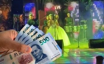 Novia sinaloense exige dinero a invitados durante su boda para poder bailar | VIDEO