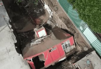 Socavón se «traga» gimnasio en CDMX
