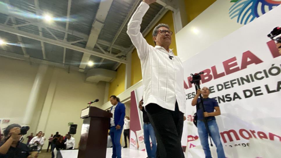 Ricardo Monreal encabeza mitin en Mazatlán