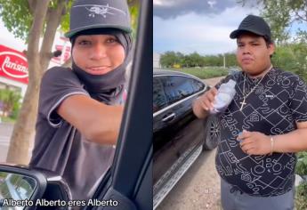 Joven de Culiacán se burla de su amigo de la primaria por limpiar vidrios y su papá lo pone en su lugar