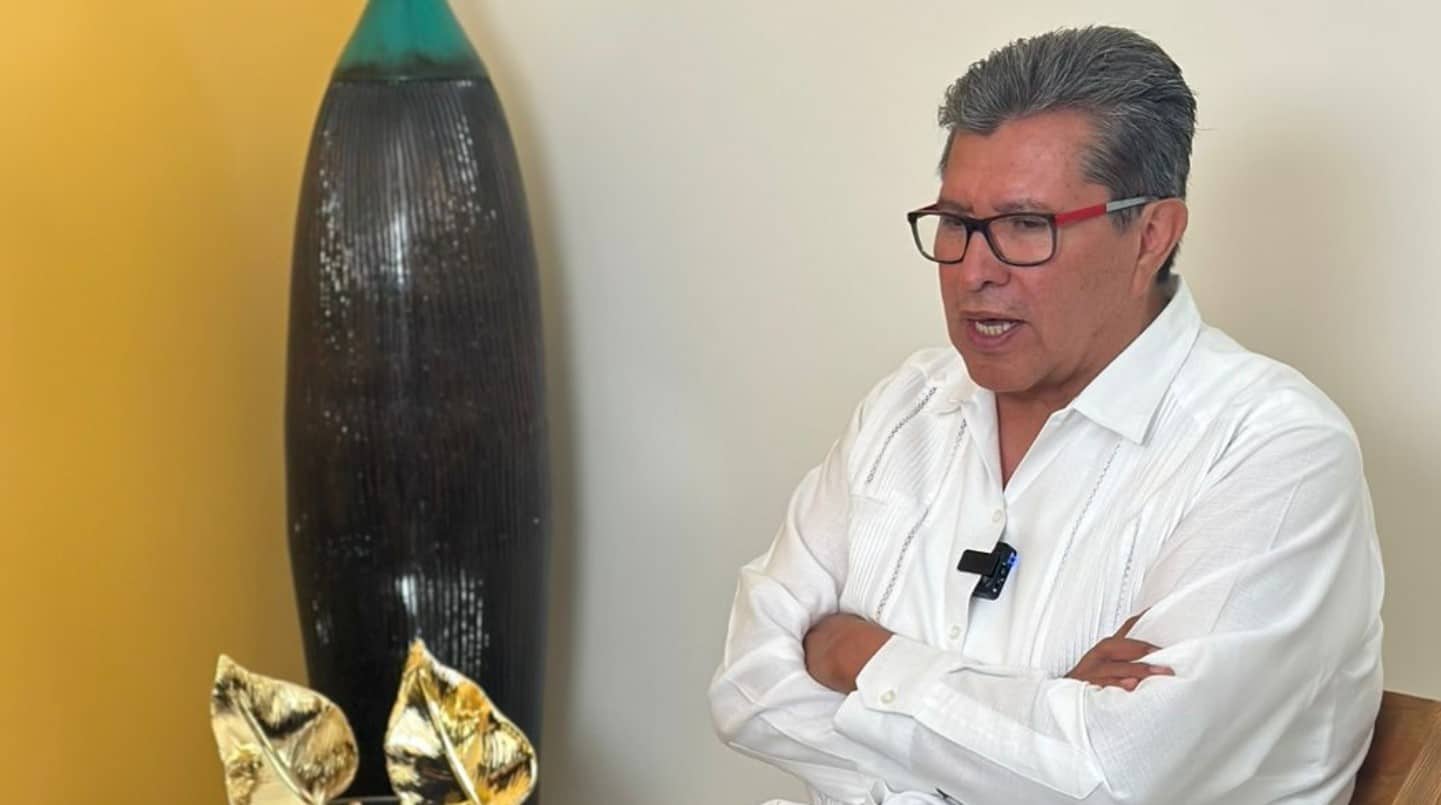 Ricardo Monreal Ávila en entrevista.