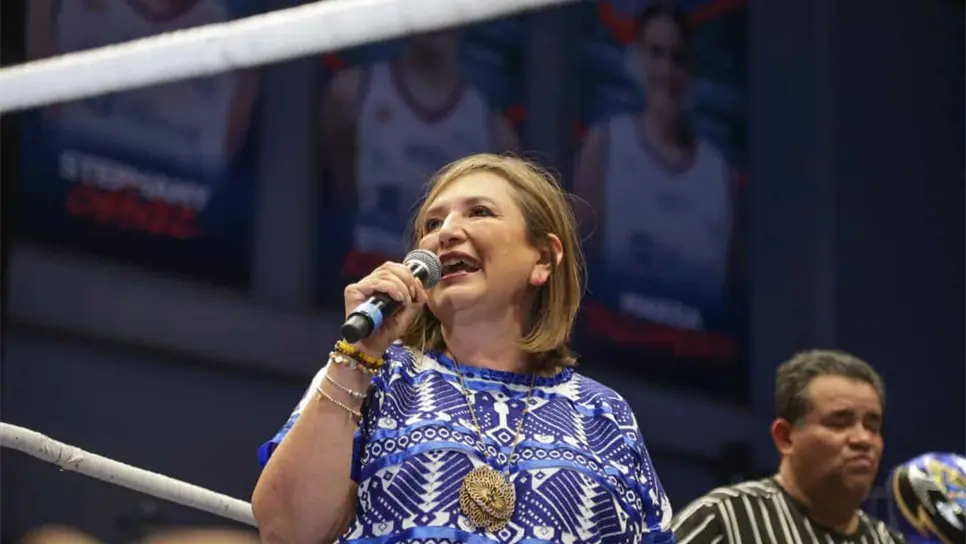Xóchitl Gálvez, aspirante a la candidatura por la Presidencia de México. FOTO: twitter @XochitlGalvez