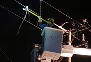 Esta colonia en Culiacán lleva más de 24 horas sin electricidad