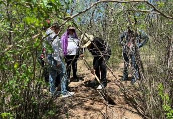 Rastreadoras de El Fuerte localizan cráneo en Tres Garantías 