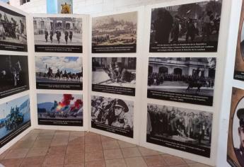 Ejército Mexicano celebra los 200 años del Heroico Colegio Militar con exposición fotográfica en Navolato