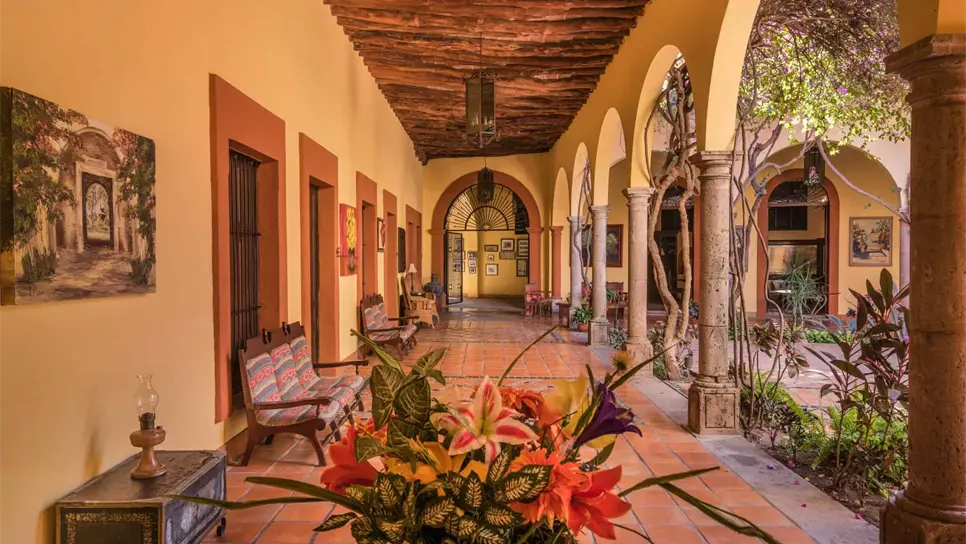 El hotel Posada de Hidalgo es uno de los más visitados por su estilo colonial. FOTOS: Facebook