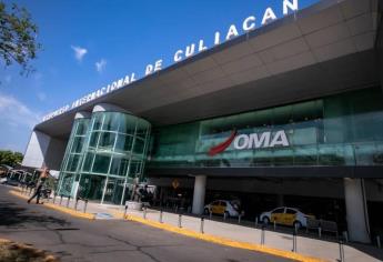 Cierran indefinidamente el Aeropuerto Internacional de Culiacán por fuertes lluvias   