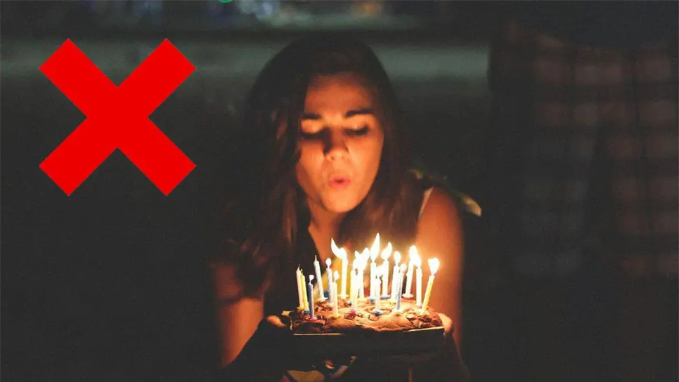 Soplar las velas del pastel es una tradición muy usada en occidente. FOTO: Luz Noticias