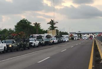 Refuerzan seguridad en Mazatlán; arriban 300 elementos del Ejército Mexicano y Guardia Nacional