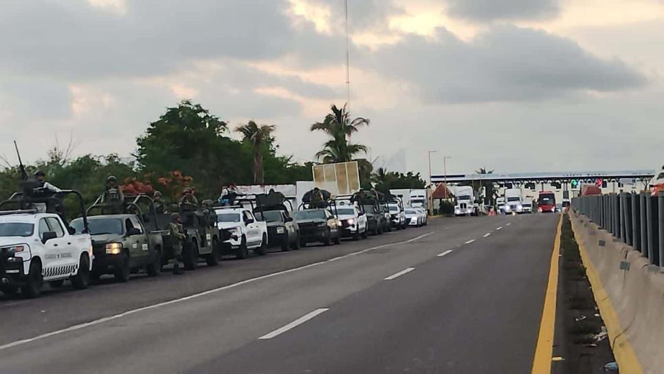 Refuerzan seguridad en Mazatlán; arriban 300 elementos del Ejército Mexicano y Guardia Nacional